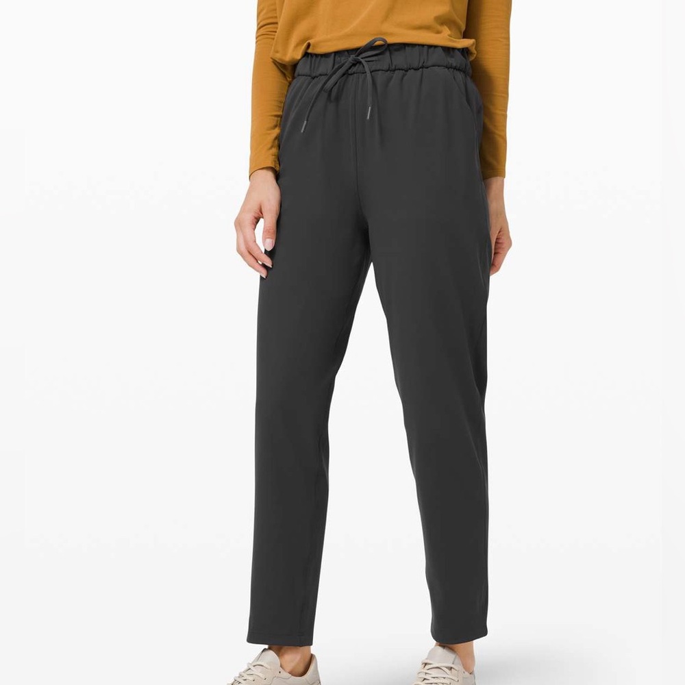 LULULEMON Grey Keep Moving 7/8 Pants